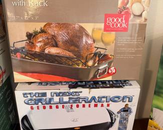 All new still in package assorted kitchen small appliances 