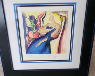 Linda Le Kinff Lithograph