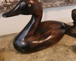 Vintage Wooden Duck Decoy