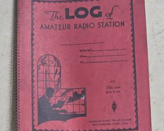 Vintage Amateur Radio Log From 1936