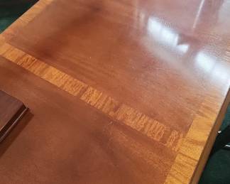 Vintage Sligh Mahogany Queen Anne Style Writing Desk