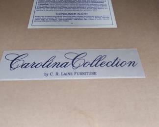 Carolina Collection by C. R. Laine Furniture Armchair qty 2