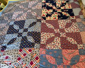 Hand Pieced and Hand Quilted 