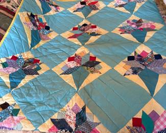 Hand Pieced and Hand Quilted 