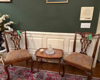 Pair of Theodore Alexander Chairs 