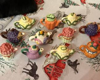 Collection of Mini Tea Pots
