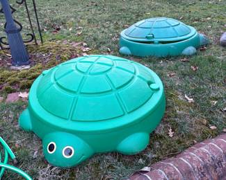 Two Turtle Sandboxes