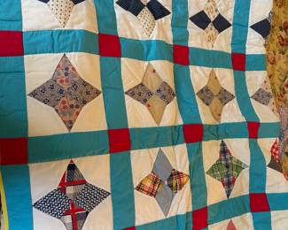 Hand Pieced and Hand Quilted 