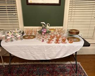 Vintage (1890-1920’s) China    Glassware From 1920-30’s