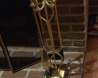 “New” Fireplace Set