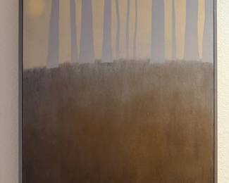 61 ThomasHillCanvasOriginalArtWoodenFrameSigned