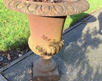 48 HeavyCementGardenUrnPlanter