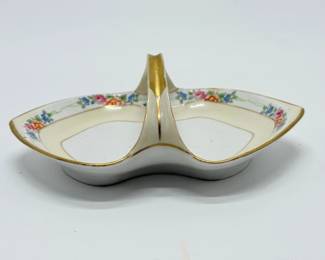 81 VintageHandPaintedNipponPorcelainCandyDish