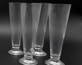 54 CrystalPilsnerGlasses