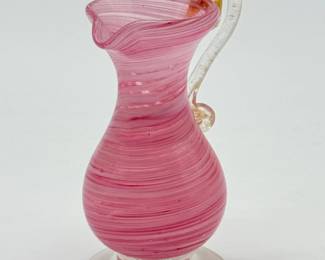 76 SmallHandBlownMuranoGlassVase