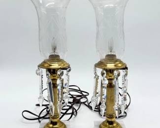 19 VintageNeoclassicalStyleMatchedPairofBoudoirTableLamps