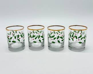 109 LenoxHolidayDoubleOldFashionGlasses