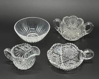 88 ClearGlassCrystalDinnerware