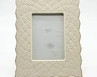 84 LenoxJacquard5x7CeramicPictureFrame