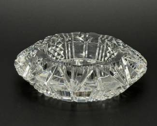 13 GalwayIrishCrystalAshtrayTrinketDish