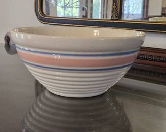 McCoy Blue & Pink Band Mixing Bowl