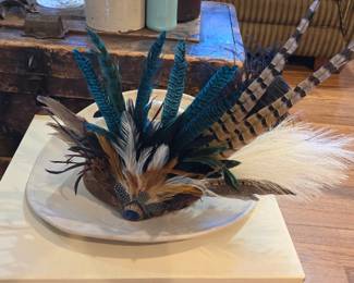 Cowboy Hat With Feathers