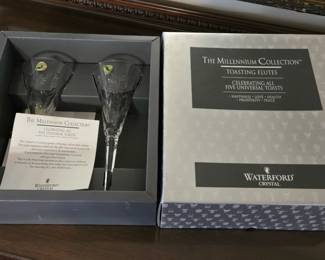 Waterford Crystal Toasting Flutes