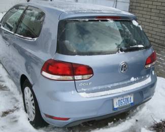 2010 VW GOLF REAR