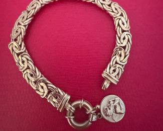 18kt gold bracelet made in turkey size 7" -15.02 gr  $1300