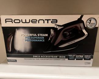 Practically brand new iron