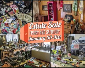 713 rio vista drive modesto estate sale Jan 30-31 2026