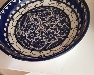 Blue Mediterranean platter