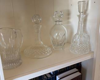 MOSER crystal Waterford crystal Tiffany  vase 