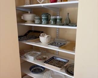 Jasperware.  Decorative  china /platters 