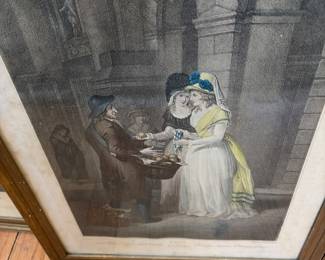 Decorative vintage print