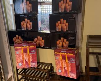  Chupah   candles holders 