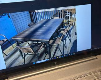 Out door table and chair set 