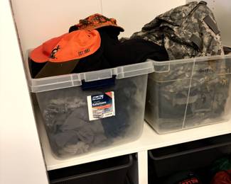 Camouflage clothing for hunting