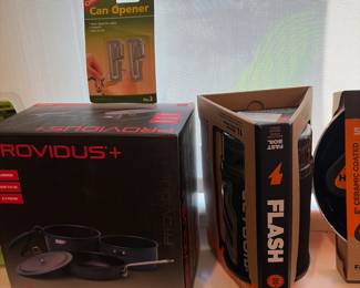 Flash boiled pots for camping