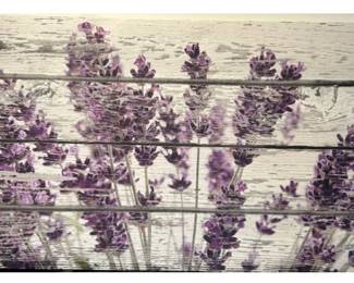 Printed Stretched Canvas On Wooden Frame Wall Hanging