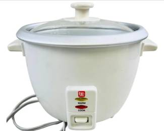 Rice Cooker With Accessories & Directions