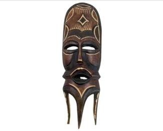 Hand Carved Wooden Mask