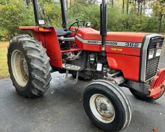 Masey -Fergusion 362 Diesel Tractor

With 6 ft Bushhog  , Finishing Mower and box  ….. selling all in one package for

$14,500.00  CASH 

Great Running Tractor !