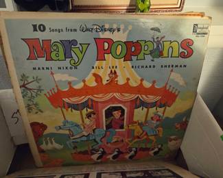 Walt Disneys Mary Poppins Songs Vinyl Record