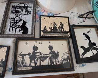 Antique Silhouette Art Collection  Buckbee Brehm Co.