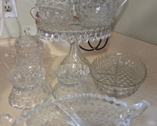 Fostoria American Clear Crystal Glassware Set