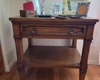 Vintage Drexel Heritage Triune Nightstand