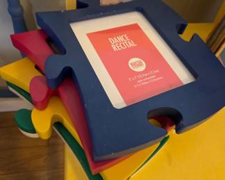 Martha Stewart Everyday Puzzle Piece Photo Frame