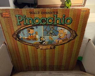 Walt Disneys Pinocchio Disneyland Record ST