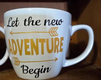 Let the New Adventure Begin Coffee Mug